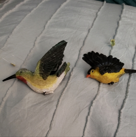 Colorful Bird Holiday Christmas Ornaments - Picture 1 of 7